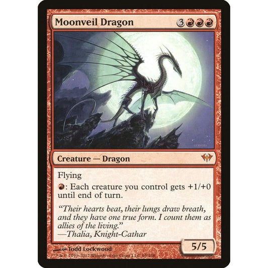 Image for Moonveil Dragon (99) (DKA) - Magic: The Gathering