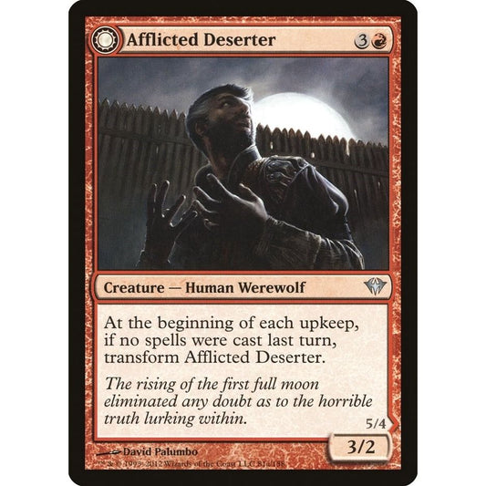 Image for Afflicted Deserter (81) (DKA) - Magic: The Gathering