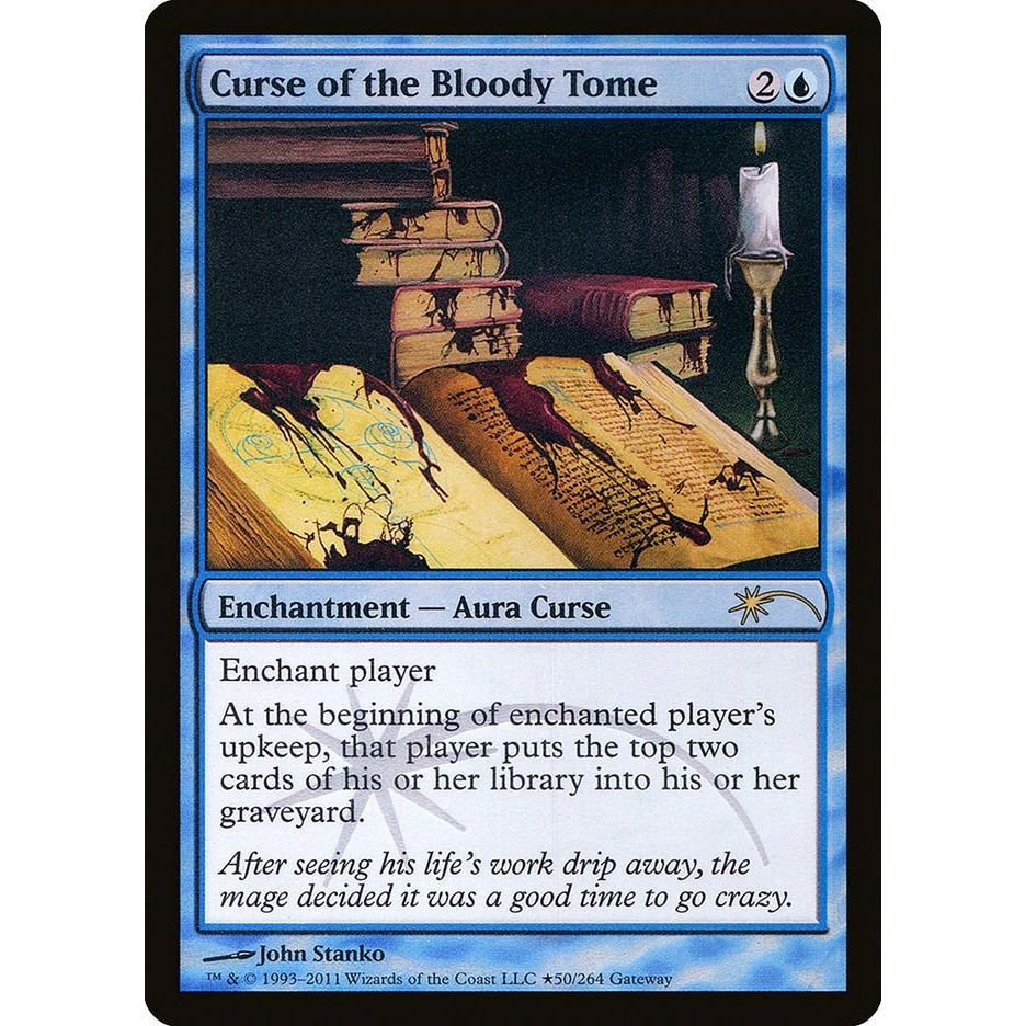 Image for Curse of the Bloody Tome (80) (WPN) - Magic: The Gathering