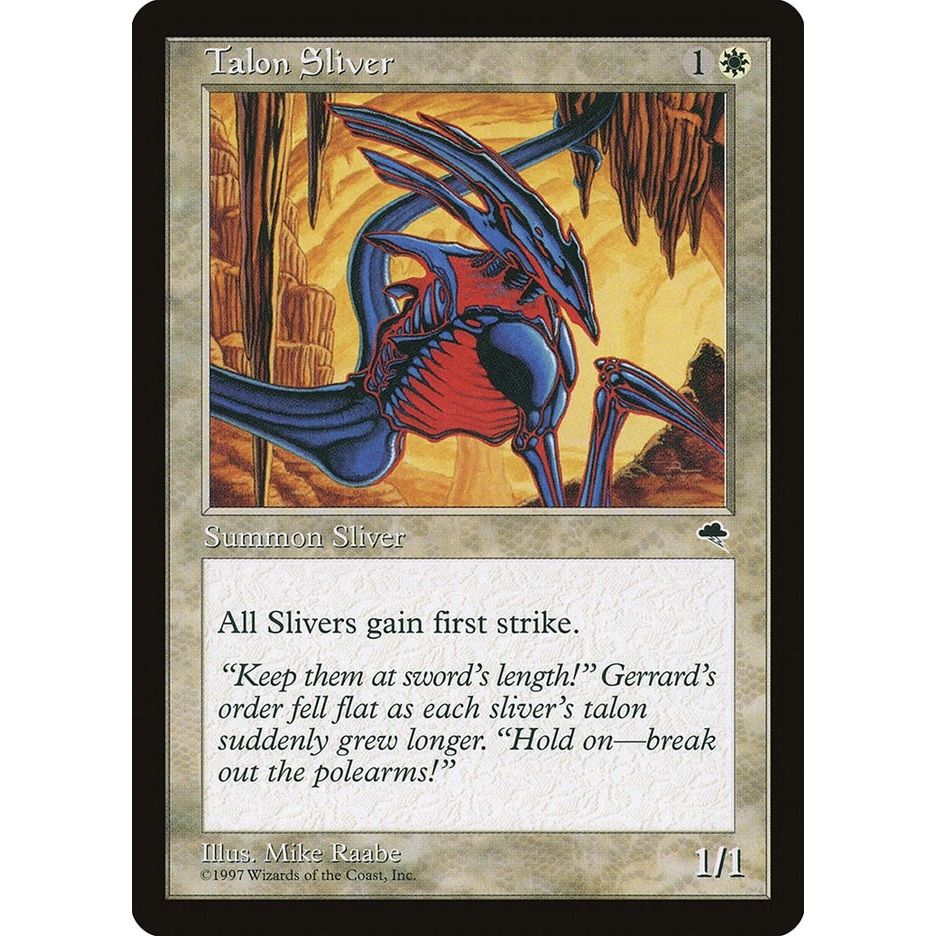 Image for Talon Sliver (50) (TMP) - Magic: The Gathering