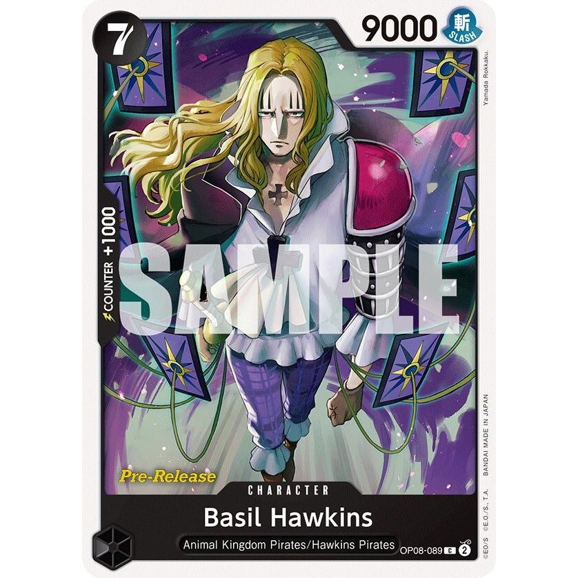 Image for Basil Hawkins (OP08-089) (OP08 PRE) - One Piece Card Game