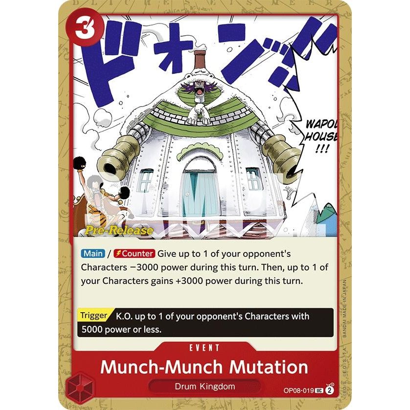 Image for Munch-Munch Mutation (OP08-019) (OP08 PRE) - One Piece Card Game