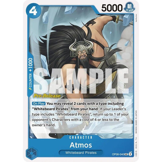 Image for Atmos (OP08-040) (OP08 PRE) - One Piece Card Game