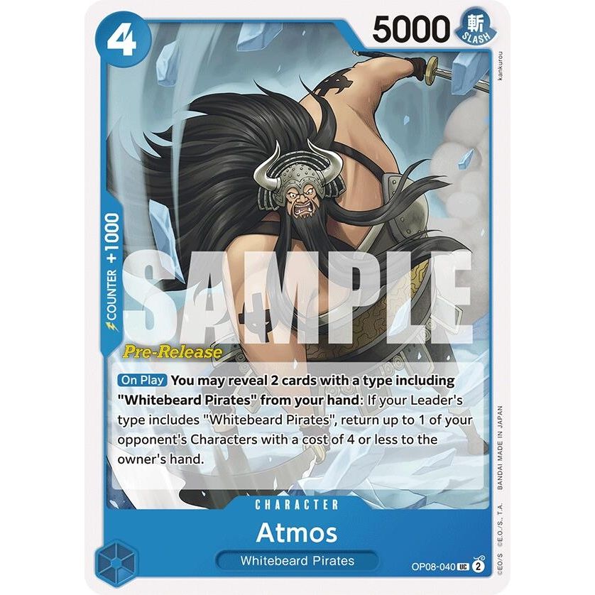 Image for Atmos (OP08-040) (OP08 PRE) - One Piece Card Game