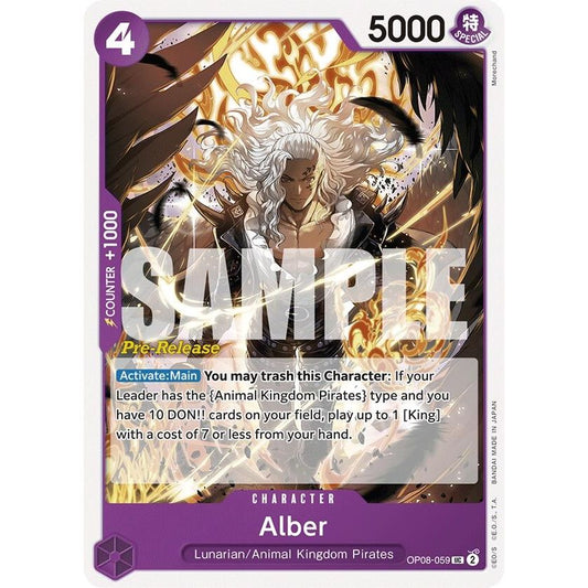 Image for Alber (OP08-059) (OP08 PRE) - One Piece Card Game