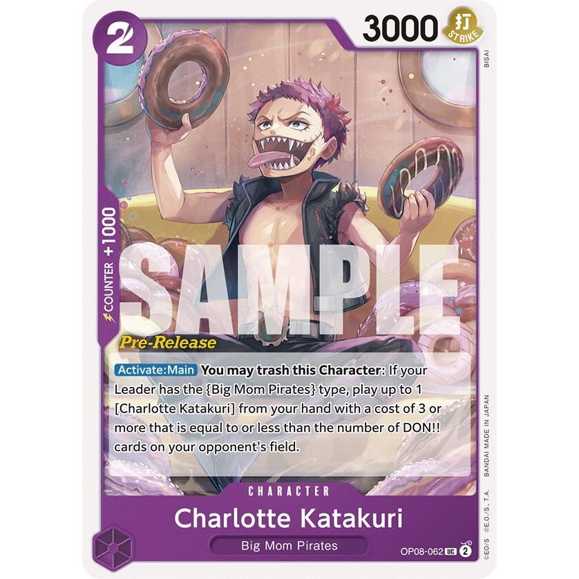 Image for Charlotte Katakuri (062) (OP08-062) (OP08 PRE) - One Piece Card Game