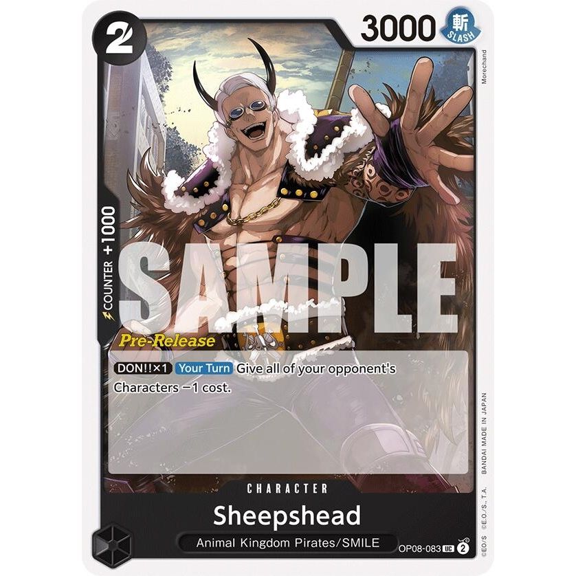 Image for Sheepshead (OP08-083) (OP08 PRE) - One Piece Card Game