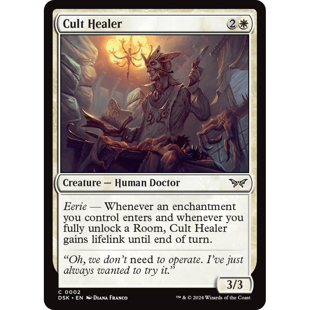 Image for Cult Healer (2) (DSK) - Magic: The Gathering