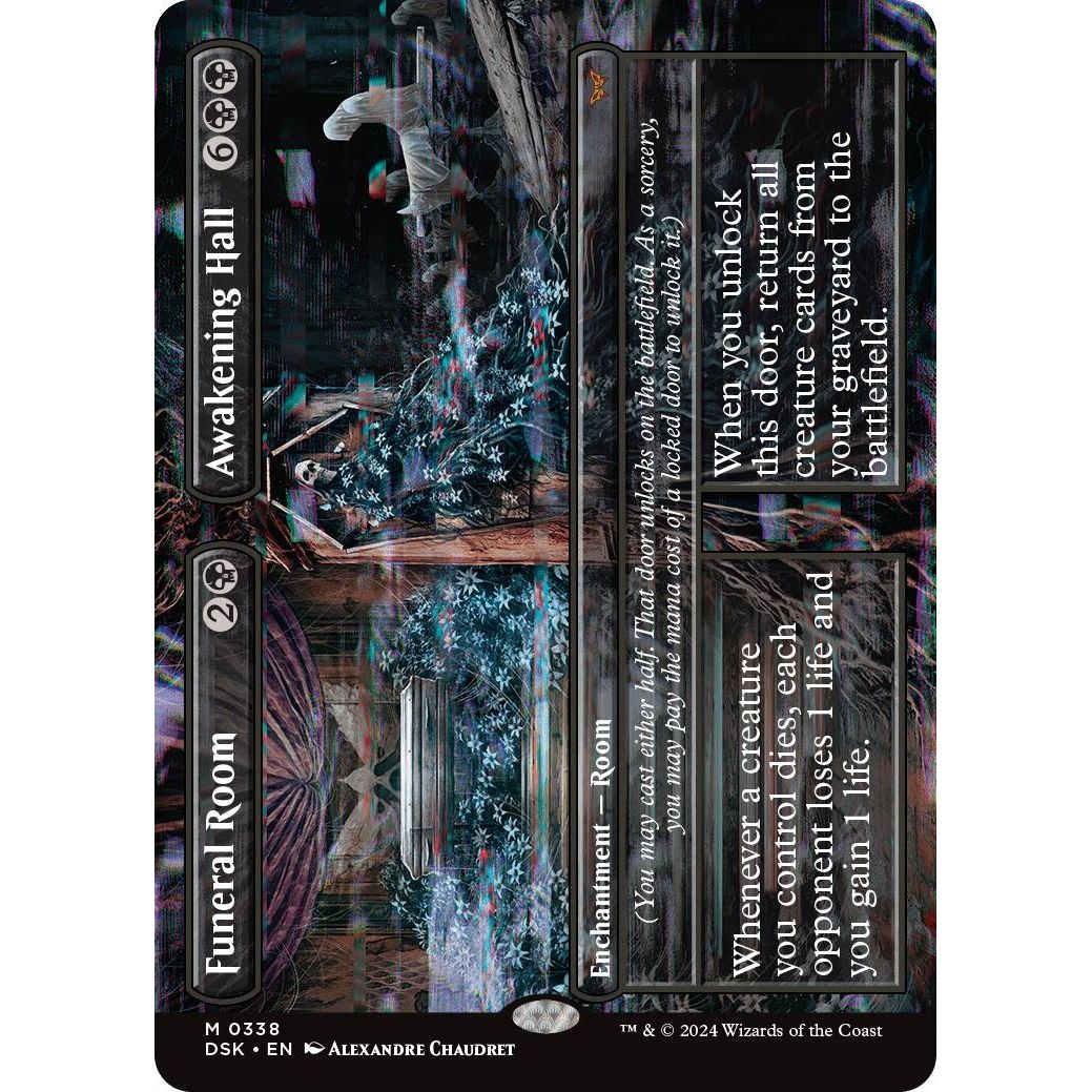 Image for Funeral Room // Awakening Hall (Borderless) (338) (DSK) - Magic: The Gathering