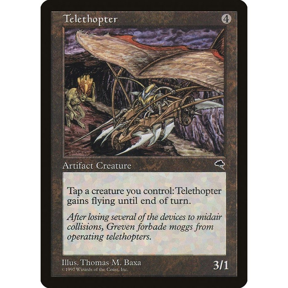 Image for Telethopter (311) (TMP) - Magic: The Gathering