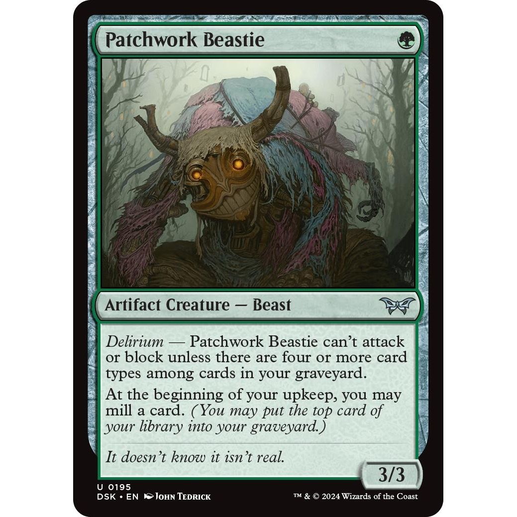 Image for Patchwork Beastie (195) (DSK) - Magic: The Gathering