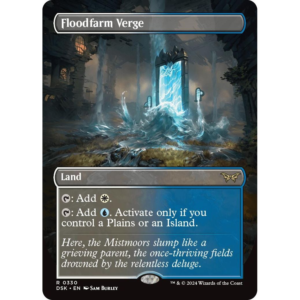 Image for Floodfarm Verge (Borderless) (330) (DSK) - Magic: The Gathering