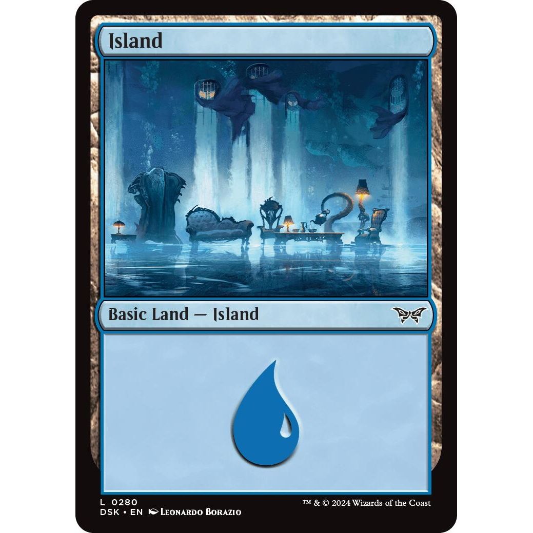 Image for Island (0280) (280) (DSK) - Magic: The Gathering