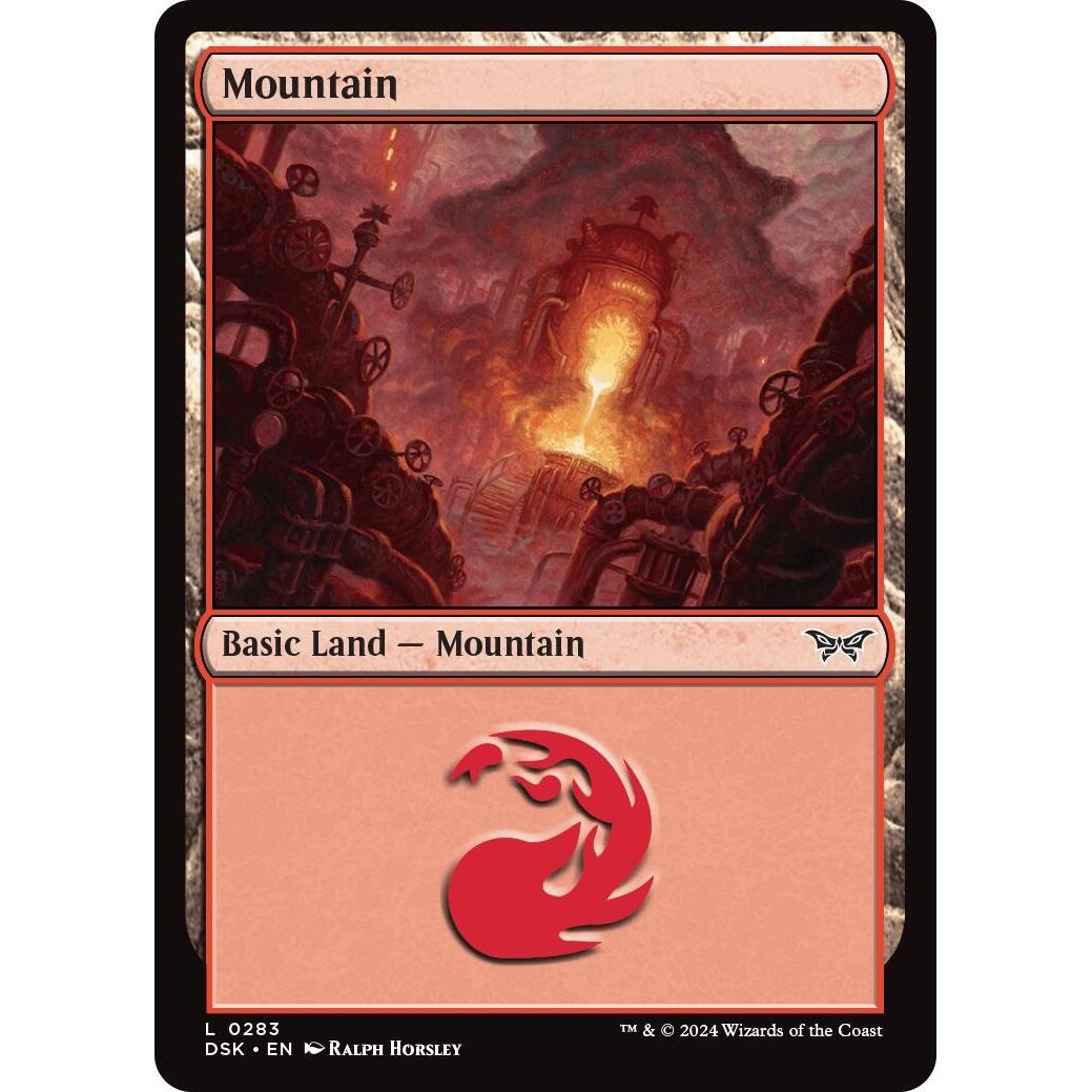 Image for Mountain (0283) (283) (DSK) - Magic: The Gathering