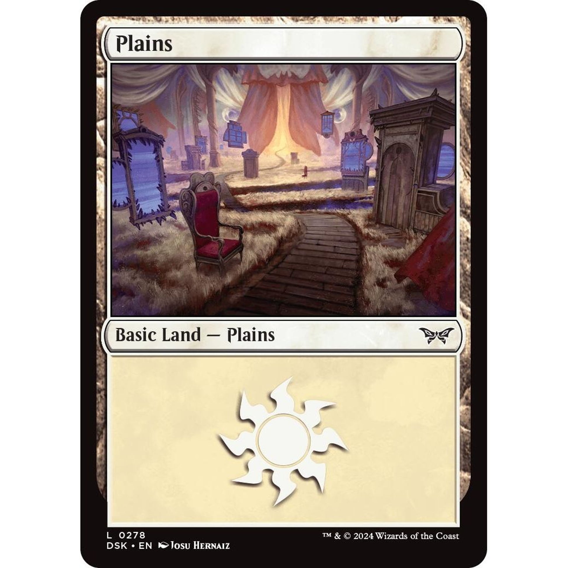 Image for Plains (0278) (278) (DSK) - Magic: The Gathering