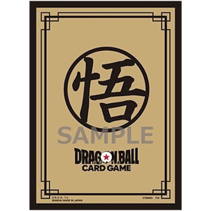 Image for Dragon Ball Super Fusion World Card Game Official Sleeves - Son Goku (Gold) (64-Pack) - Card Sleeves