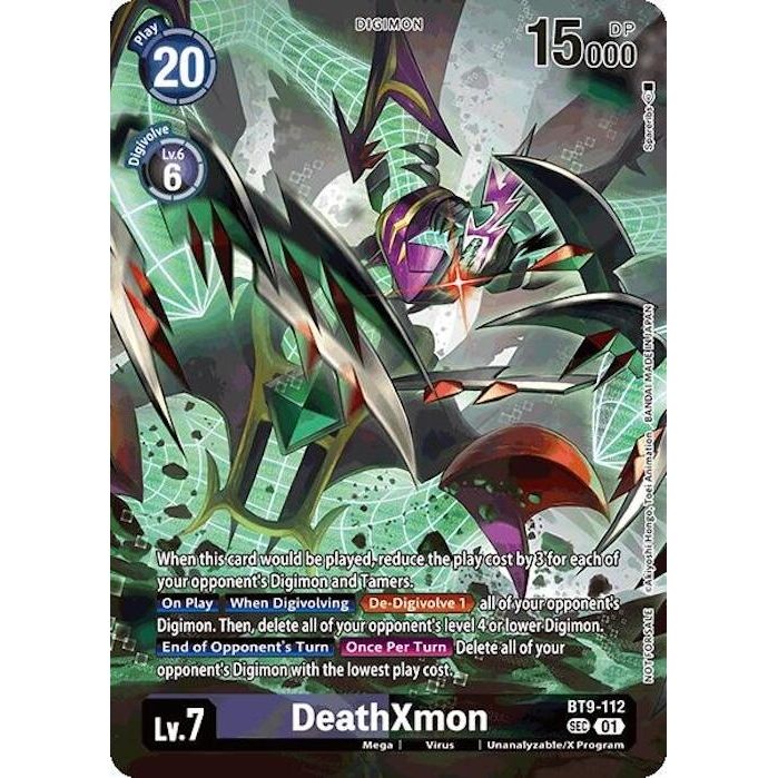 Image for DeathXmon (Event Pack 7) (BT9-112 SEC) (BT09) - Digimon Card Game