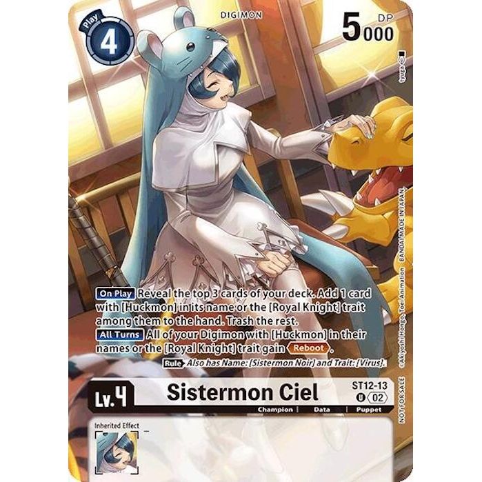 Image for Sistermon Ciel (Event Pack 7) (ST12-13 U) (ST-12) - Digimon Card Game