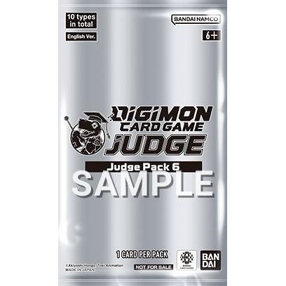 Image for Judge Pack 6 - Digimon Card Game