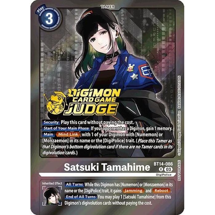 Image for Satsuki Tamahime (Judge Pack 6) (BT14-086 R) (BT14) - Digimon Card Game