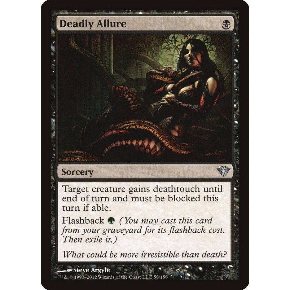 Image for Deadly Allure (58) (DKA) - Magic: The Gathering