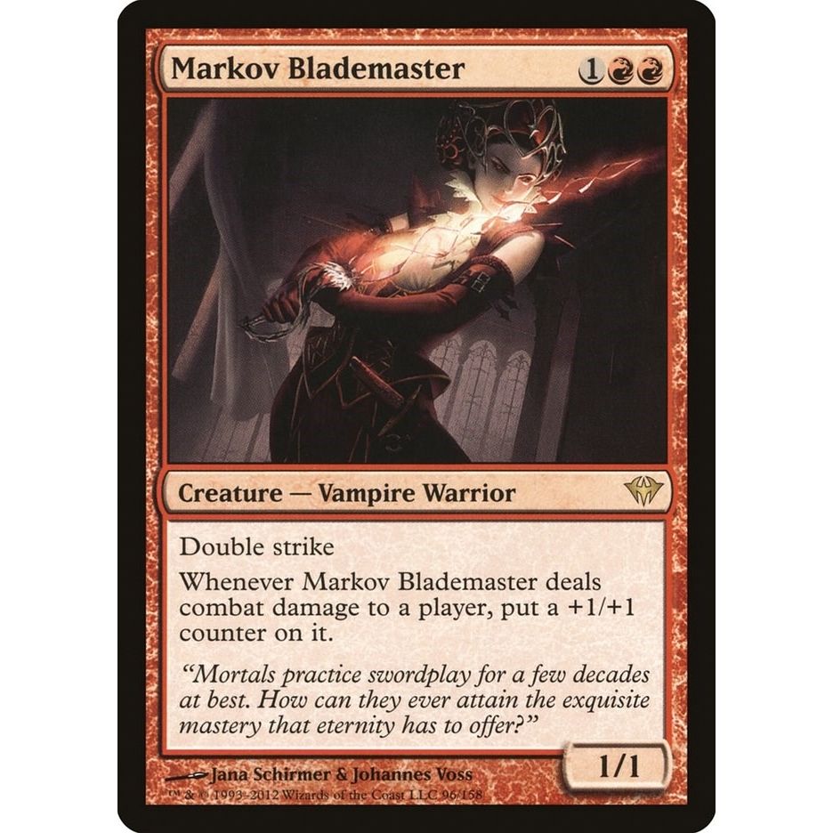 Image for Markov Blademaster (96) (DKA) - Magic: The Gathering