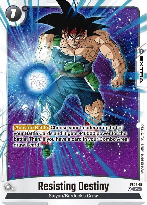 Image for Resisting Destiny (Bonus Pack Alternate Art) (FS05-15) (FS05) - Dragon Ball Super: Fusion World