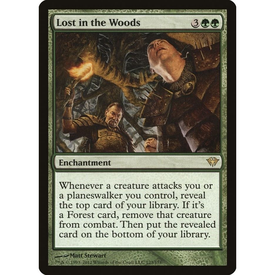 Image for Lost in the Woods (123) (DKA) - Magic: The Gathering
