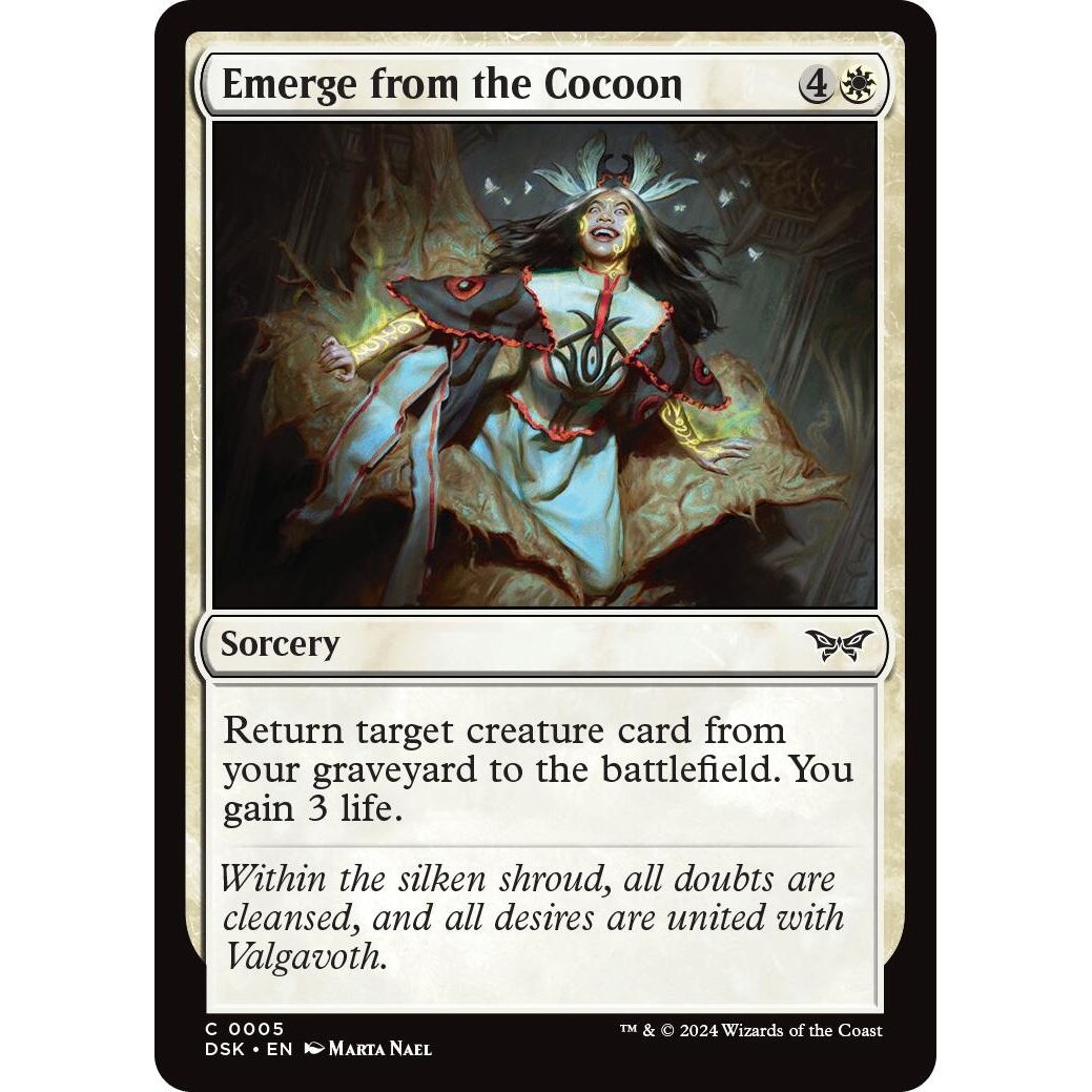 Image for Emerge from the Cocoon (5) (DSK) - Magic: The Gathering