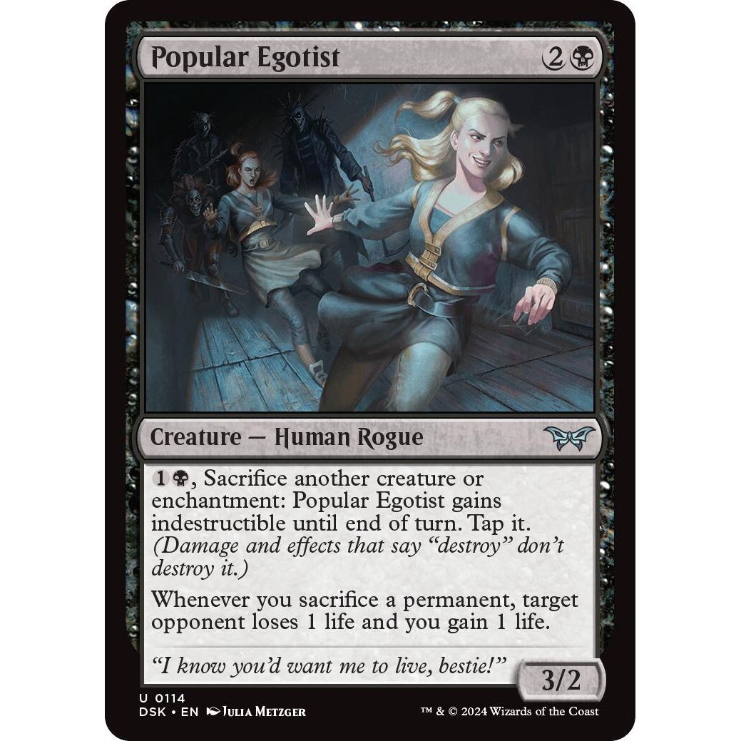 Image for Popular Egotist (114) (DSK) - Magic: The Gathering
