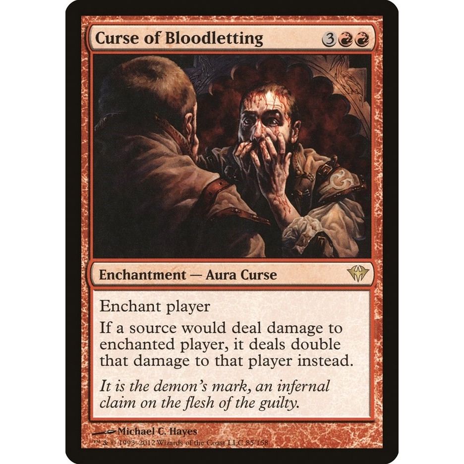 Image for Curse of Bloodletting (85) (DKA) - Magic: The Gathering