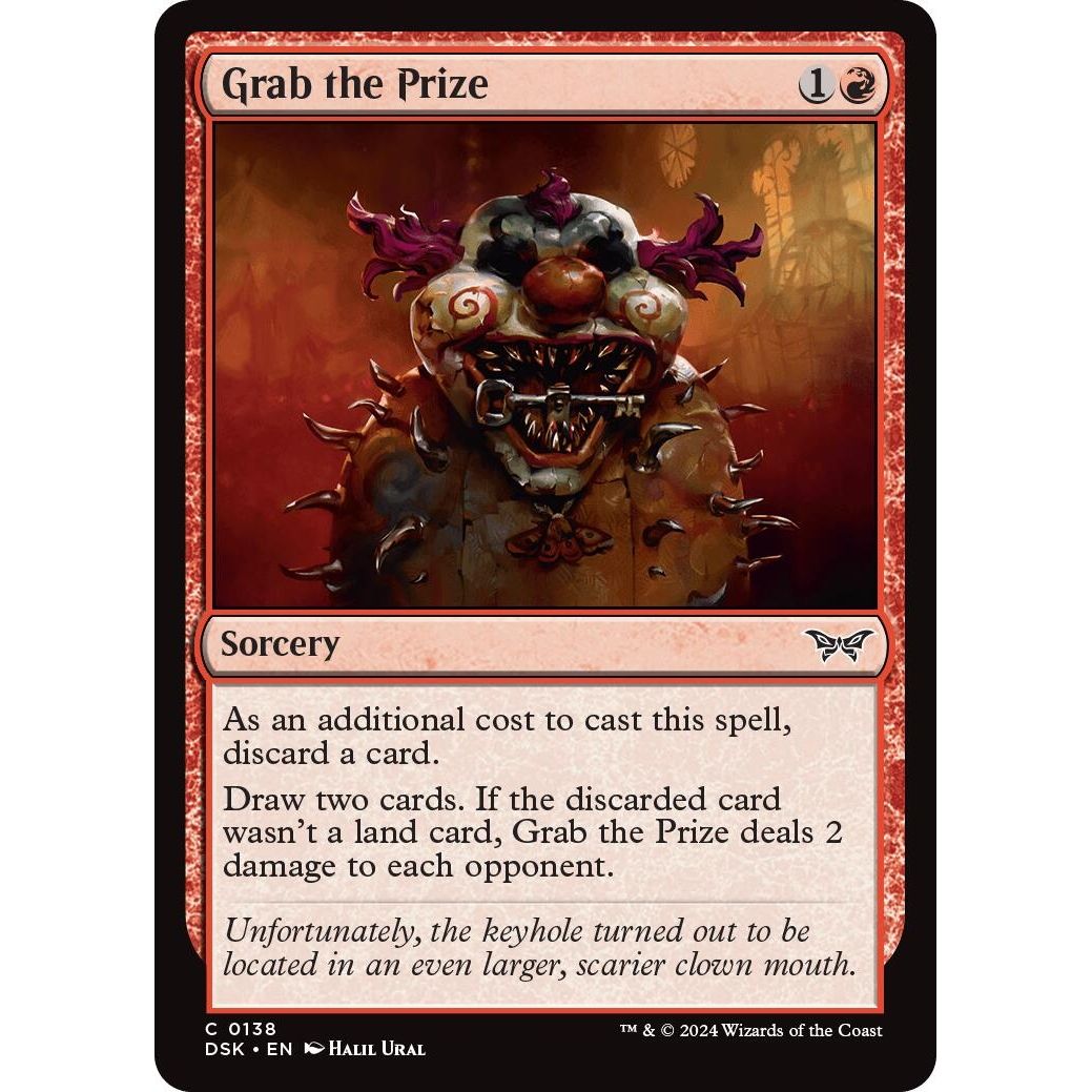 Image for Grab the Prize (138) (DSK) - Magic: The Gathering
