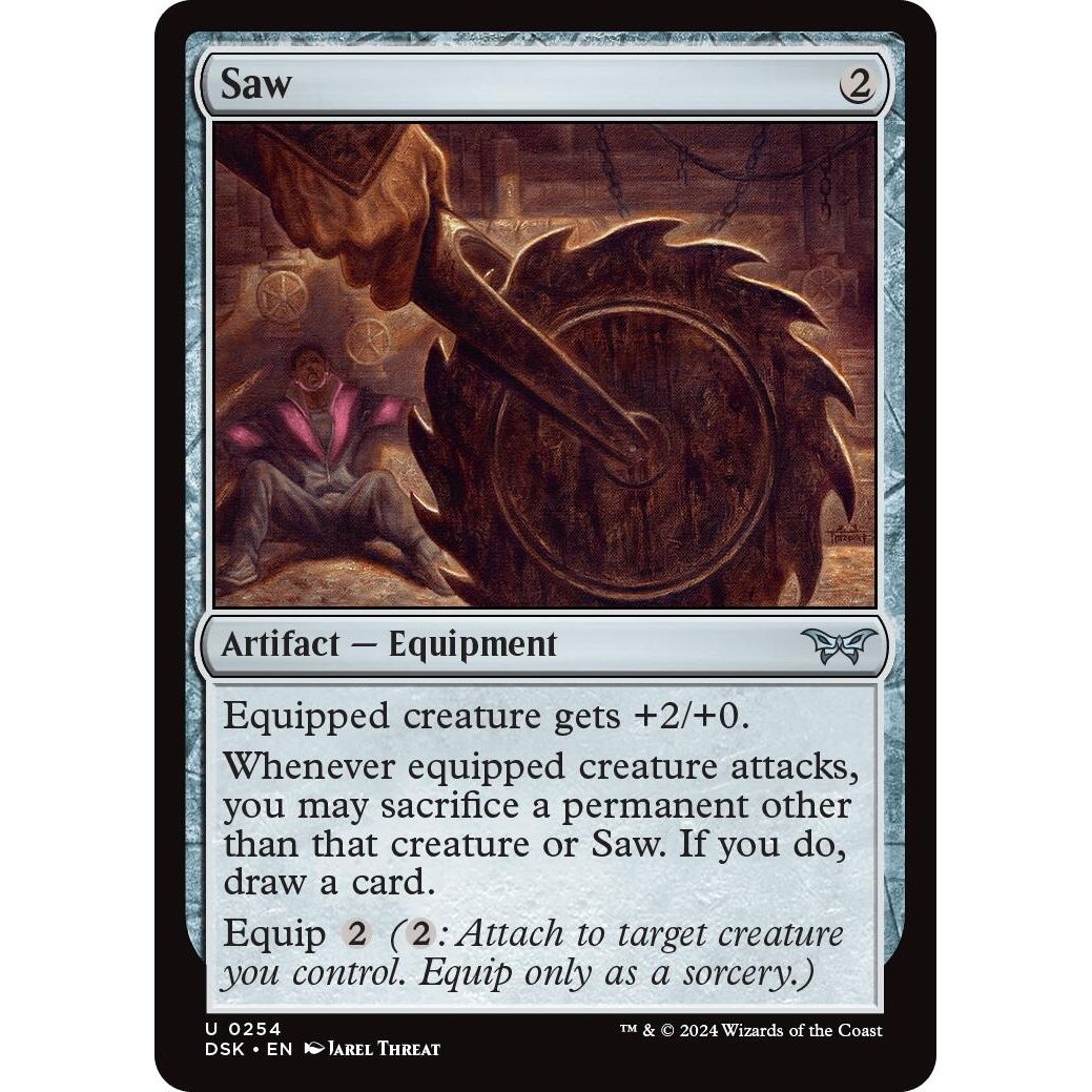 Image for Saw (254) (DSK) - Magic: The Gathering