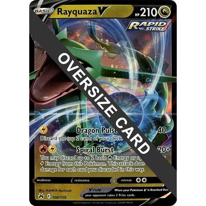 Image for Rayquaza V 100/159 (100/159) (PR) - Pokemon