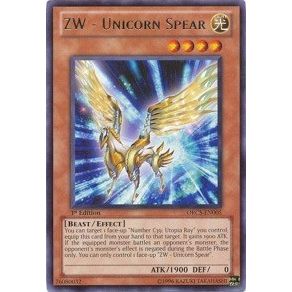 Image for ZW - Unicorn Spear (ORCS-EN005) (ORCS) - YuGiOh
