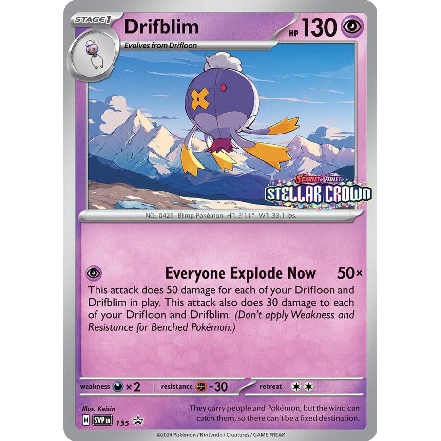 Image for Drifblim - 135 (135) (SVP) - Pokemon