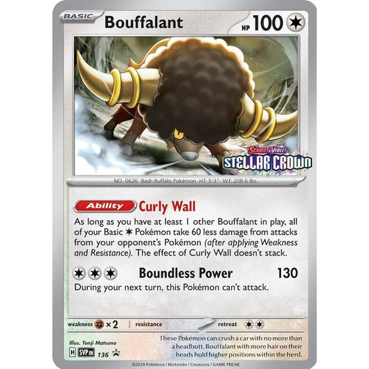 Image for Bouffalant - 136 (136) (SVP) - Pokemon