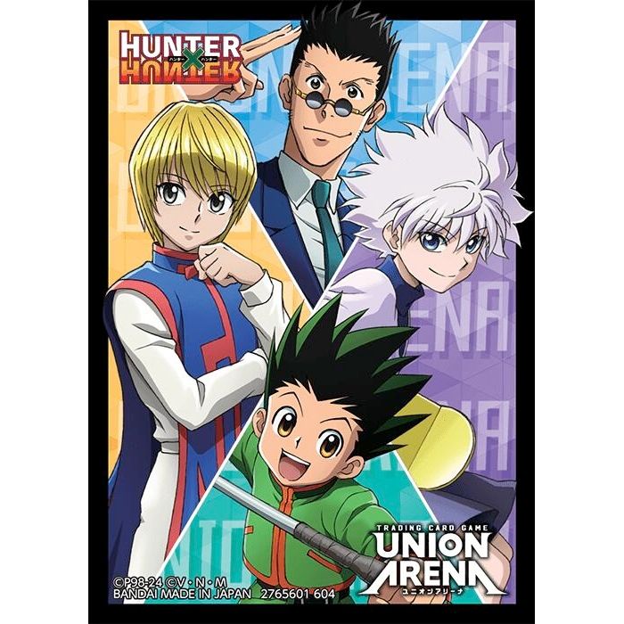 Image for Union Arena Official Sleeves - BANDAI Card Games Fest 24-25 - HUNTER X HUNTER (60-Pack) - Card Sleeves