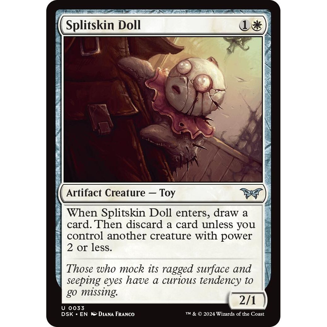 Image for Splitskin Doll (33) (DSK) - Magic: The Gathering
