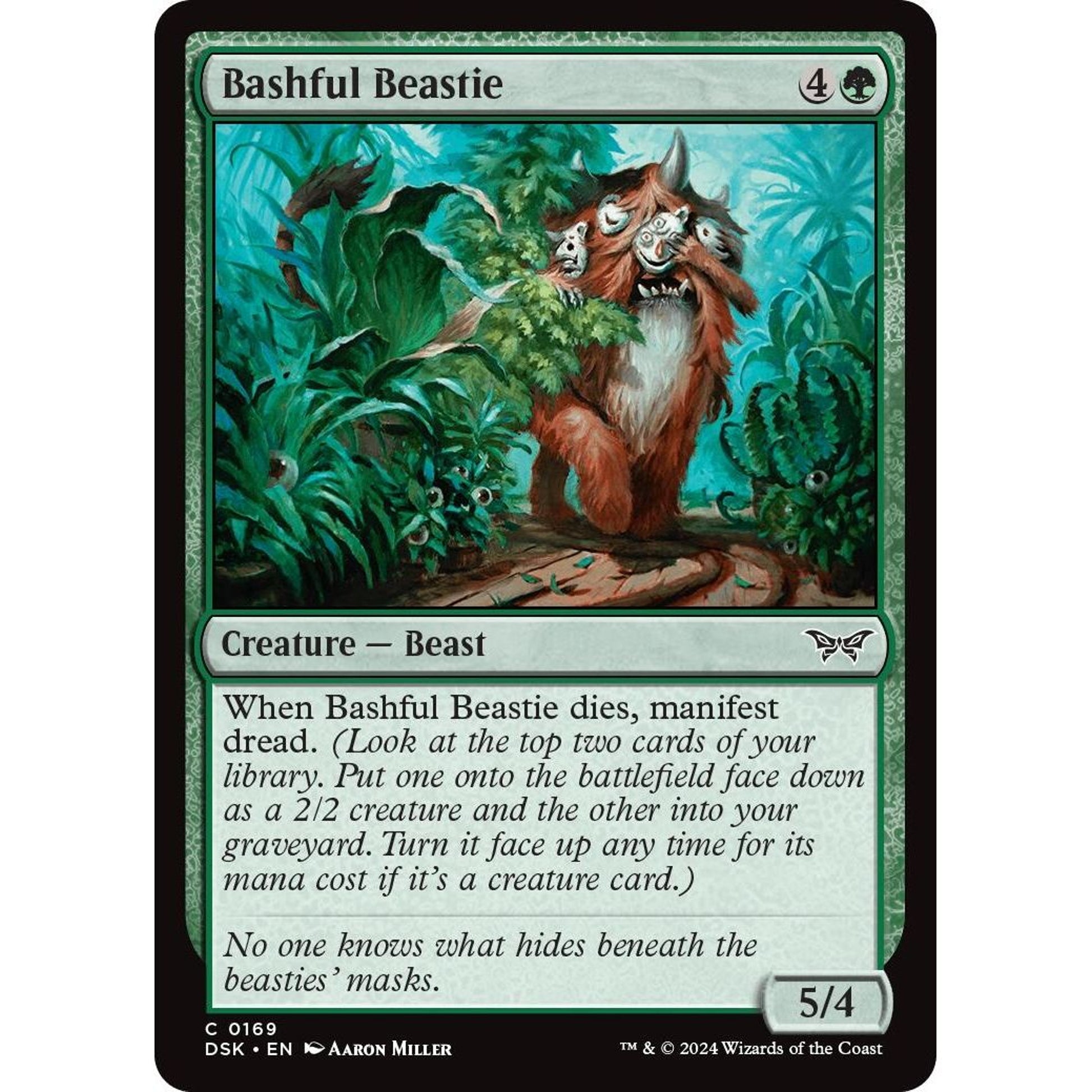 Image for Bashful Beastie (169) (DSK) - Magic: The Gathering