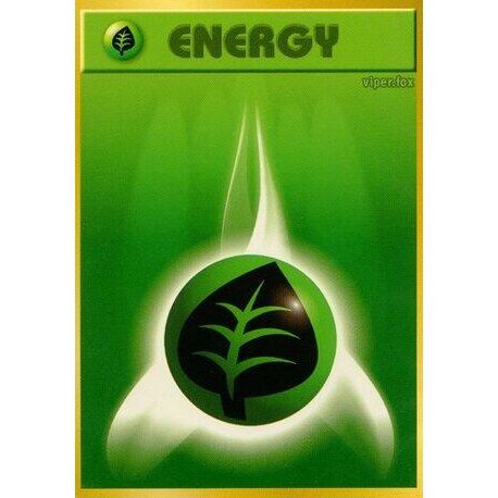 Image for Grass Energy - Pokemon Japan