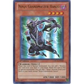 Image for Ninja Grandmaster Hanzo (ORCS-EN029) (ORCS) - YuGiOh