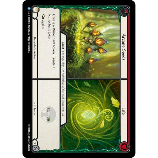 Image for Arcane Seeds // Life (FLR013) (FLR) - Flesh and Blood TCG