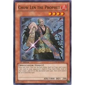 Image for Chow Len the Prophet (ORCS-EN032) (ORCS) - YuGiOh