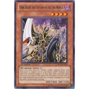 Image for Dark Blade the Captain of the Evil World (ORCS-EN034) (ORCS) - YuGiOh