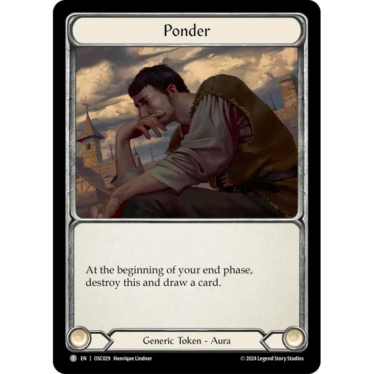 Image for Ponder (OSC029) (OSC) - Flesh and Blood TCG