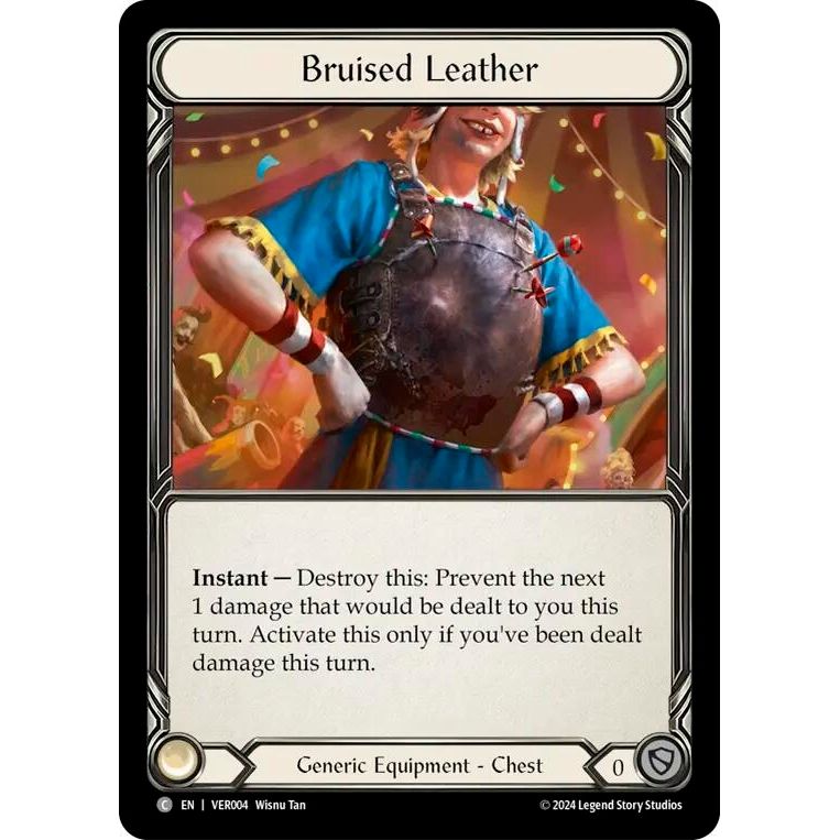 Image for Bruised Leather (VER004) (VER) - Flesh and Blood TCG