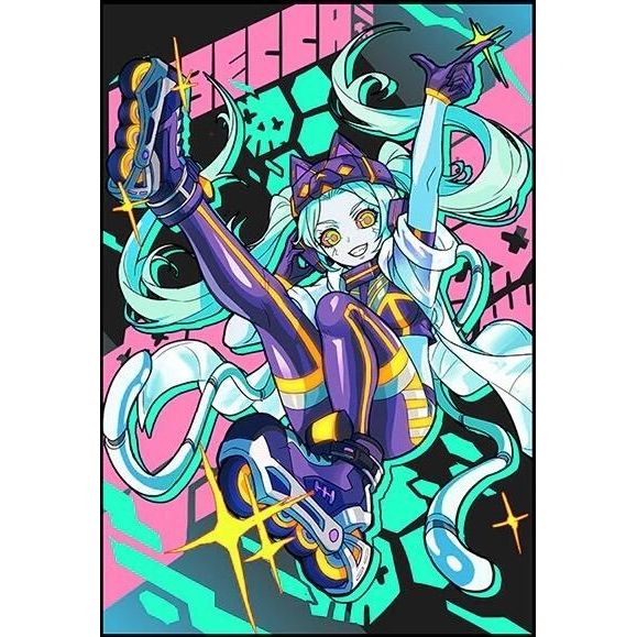 Image for Small Cyberse Punks Becca Sleeves (70-Pack) - Card Sleeves