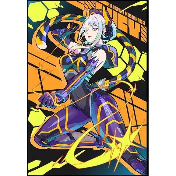 Image for Small Cyberse Punks Lucille Sleeves (70-Pack) - Card Sleeves