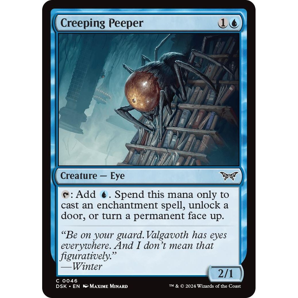 Image for Creeping Peeper (46) (DSK) - Magic: The Gathering